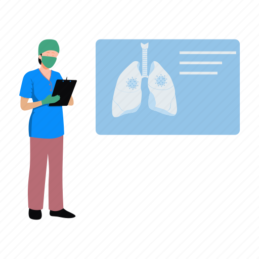 Lung, disease, infection, boy, report icon - Download on Iconfinder