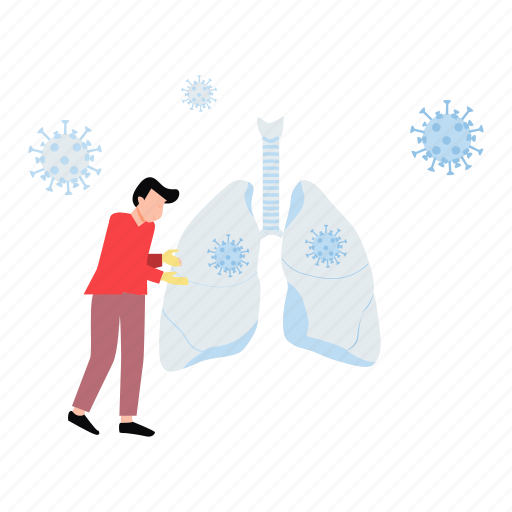 Lungs, disease, infection, human, organ icon - Download on Iconfinder