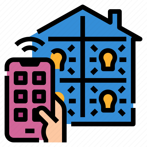 App, automation, building, home, house, internet of things icon - Download on Iconfinder
