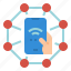 app, connection, internet, internet of things, network, smartphone 