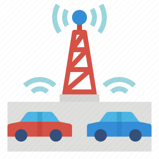 Antenna, car, internet, internet of things, network, transport, vehicle icon - Download on Iconfinder