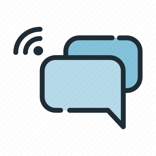 Chat, conversation, internet, media, message, social, talk icon - Download on Iconfinder