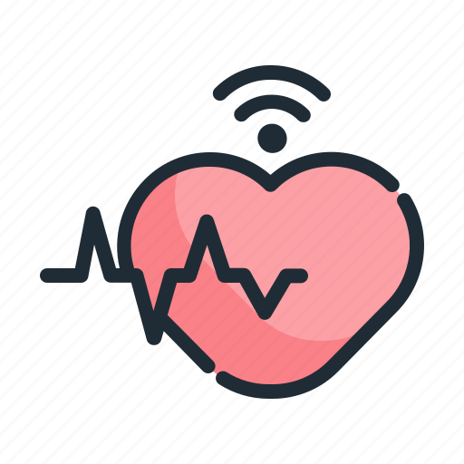 Health, heart, heartbeat, medical, medication, technology icon - Download on Iconfinder