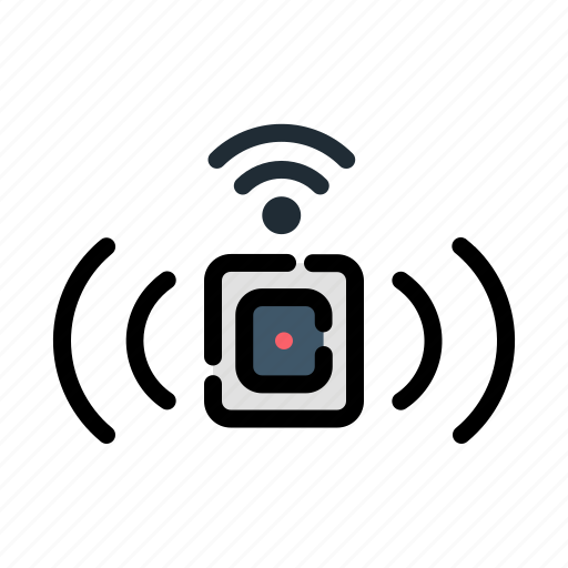 Device, home, network, safety, security, sensor, technology icon - Download on Iconfinder