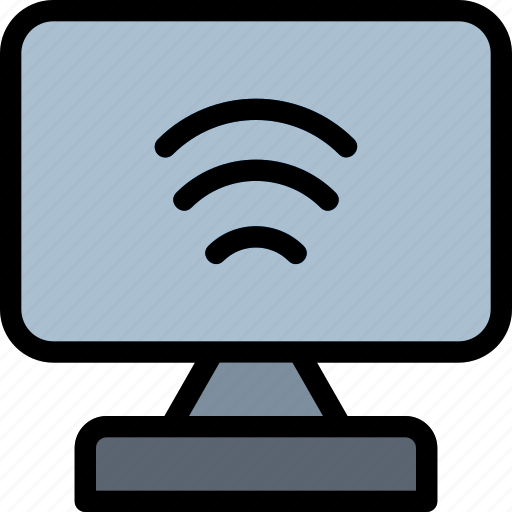 Monitor, connection, technology, network, digital, internet, internet of things icon - Download on Iconfinder