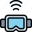 vr glasses, connection, technology, network, digital, internet, internet of things 