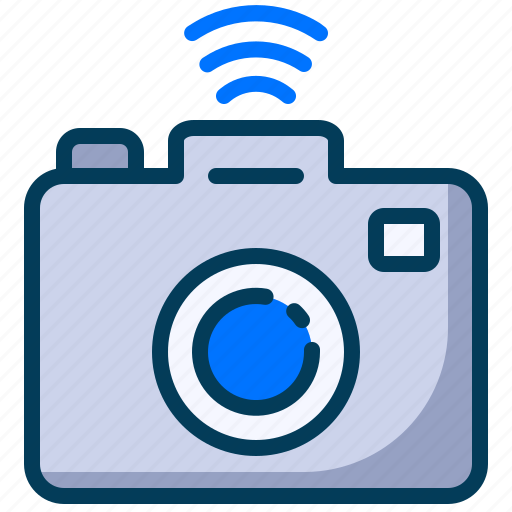 Camera, digital, internet of things, iot, photo, photography, technology icon - Download on Iconfinder