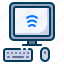 computer, digital, internet of things, iot, keyboard, mouse, technology 