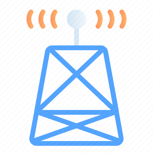 Antenna, digital, internet of things, iot, satellite, signal, technology icon - Download on Iconfinder