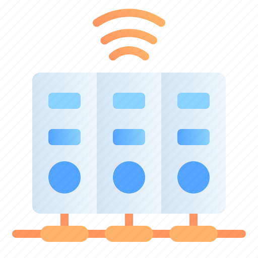 Digital, hosting, internet of things, iot, server, storage, technology icon - Download on Iconfinder