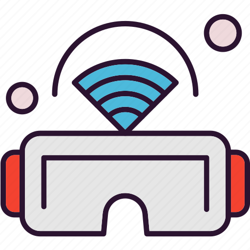 3d, glasses, wifi, wireless icon - Download on Iconfinder