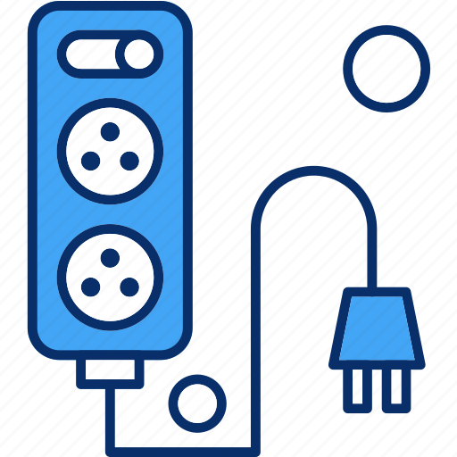 Board, electricity, extension, light, plug icon - Download on Iconfinder