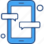 chat, message, mobile, phone 