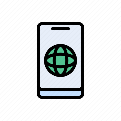 Browser, internet, mobile, online, phone icon - Download on Iconfinder