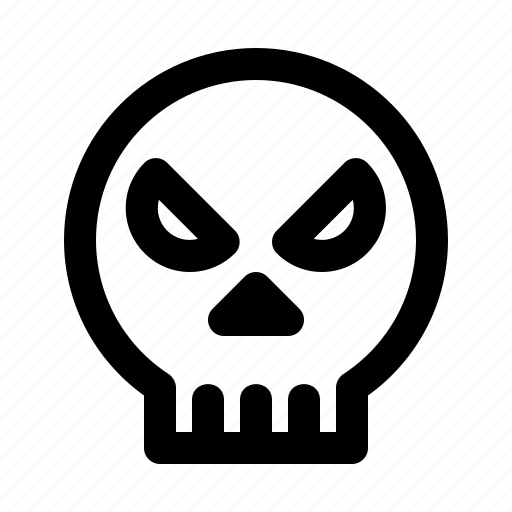 Danger, death, head, internet, security, skull, virus icon - Download on Iconfinder