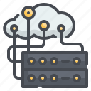 cloud, computing, server, network, database