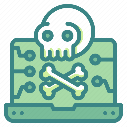 Malware, virus, skull, danger, security icon - Download on Iconfinder