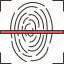 fingerprint, scan, biometric, identity, security 