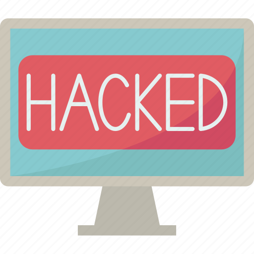 Hacked, computer, cybercrime, attack, threat icon - Download on Iconfinder