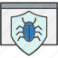 antivirus, bug, insect, protection, shield, virus 