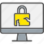 breach, cracked, hacker, lock, privacy 