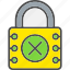 cyber, security, mobile, network, protection, padlock, 1 