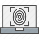 fingerprint, identification, scan, scanner, security