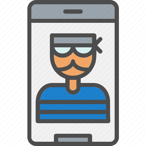 Smartphone, theft, thief, stolen, crime icon - Download on Iconfinder