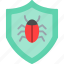 antivirus, bug, outlined, protection, safety, shield, technology 