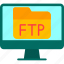 folder, ftp, computer, network, file 