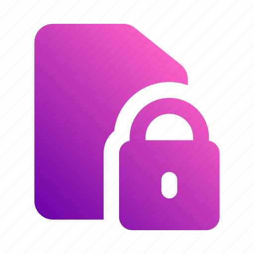 Data, security, document, locked, internet icon - Download on Iconfinder