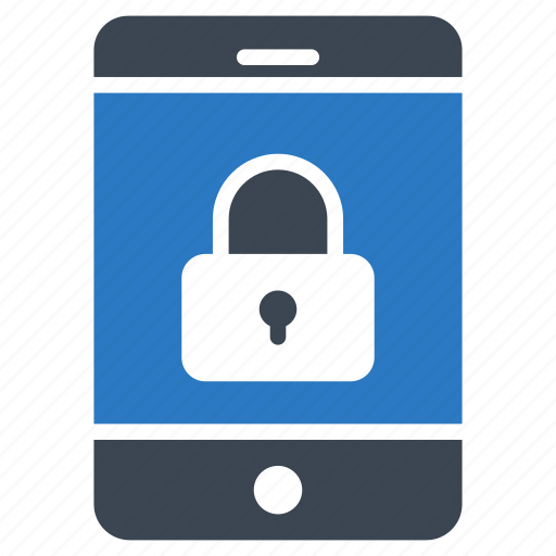 Lock, mobile, phone, protection, secure icon - Download on Iconfinder