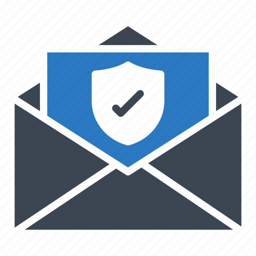 Mail, message, protection, secure, shield icon - Download on Iconfinder