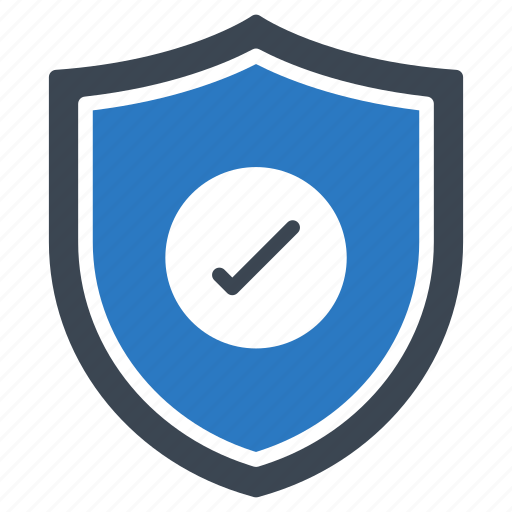 Check, private, protection, secure, shield icon - Download on Iconfinder