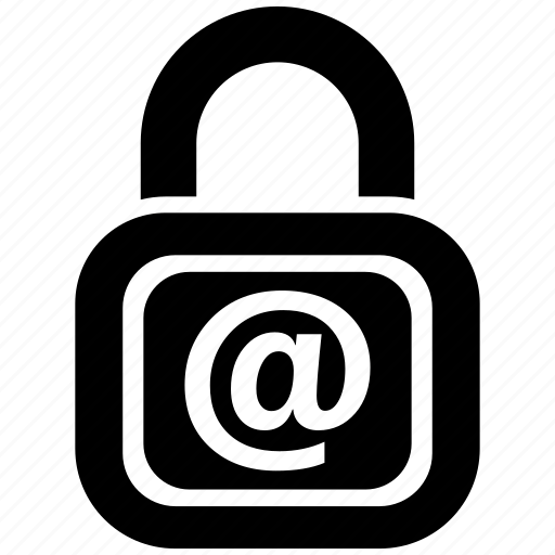 @, lock icon - Download on Iconfinder on Iconfinder