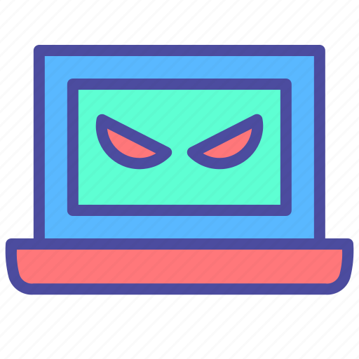 Computer, infected, laptop, malware, virus icon - Download on Iconfinder