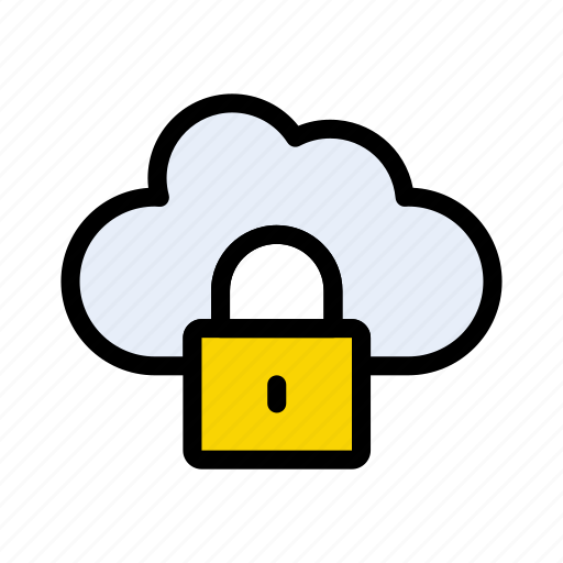 Cloud, security, database, online, protection icon - Download on Iconfinder
