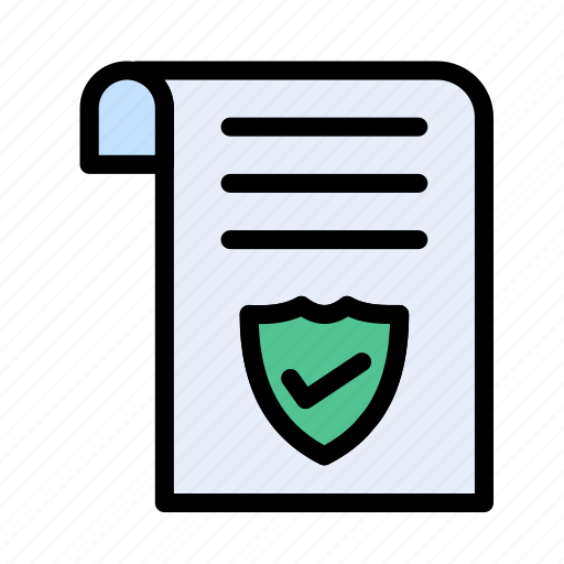 Security, document, records, protection, safety icon - Download on Iconfinder
