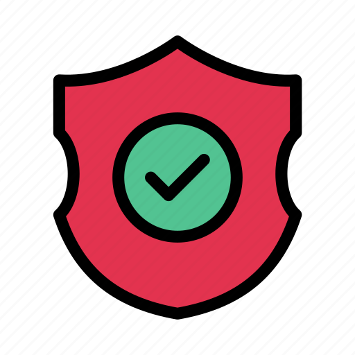 Security, shield, protection, check, safety icon - Download on Iconfinder