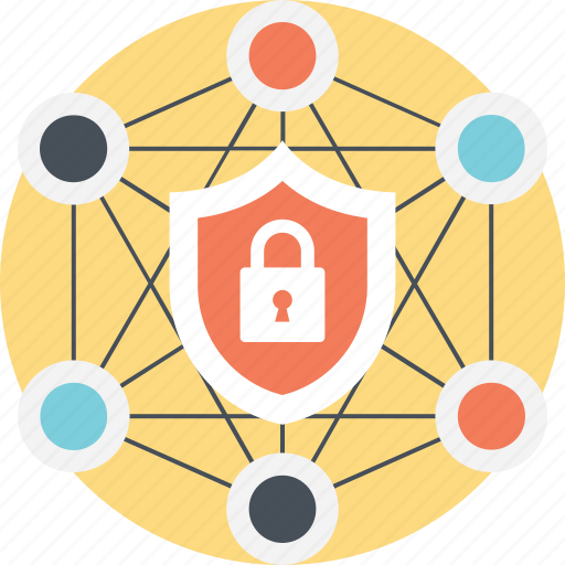 Information security, network integration, network protection, network security, web security lock icon - Download on Iconfinder