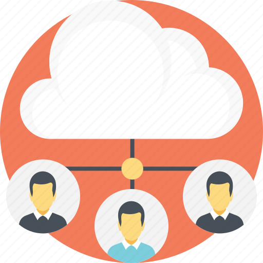 Cloud computing, cloud connections, cloud network, cloud technology, wireless connectivity icon - Download on Iconfinder