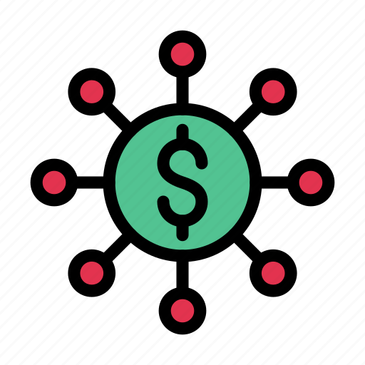 Dollar, investment, money, finance, sharing icon - Download on Iconfinder