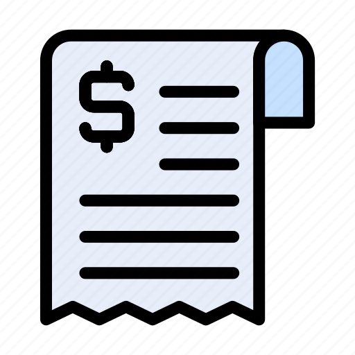 Investment, finance, invoice, bill, receipt icon - Download on Iconfinder