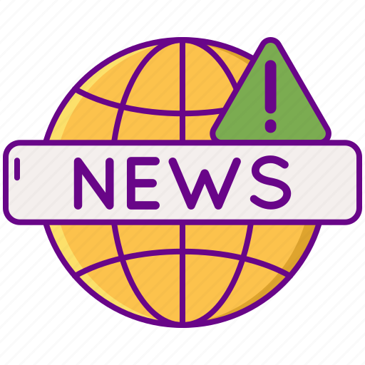 Breaking, news, global, latest, world icon - Download on Iconfinder