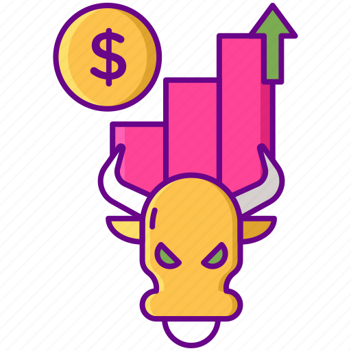 Bull, market, exchange, finance, stock icon - Download on Iconfinder