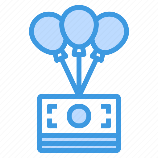 Balloon, business, finance, investment, money icon - Download on Iconfinder