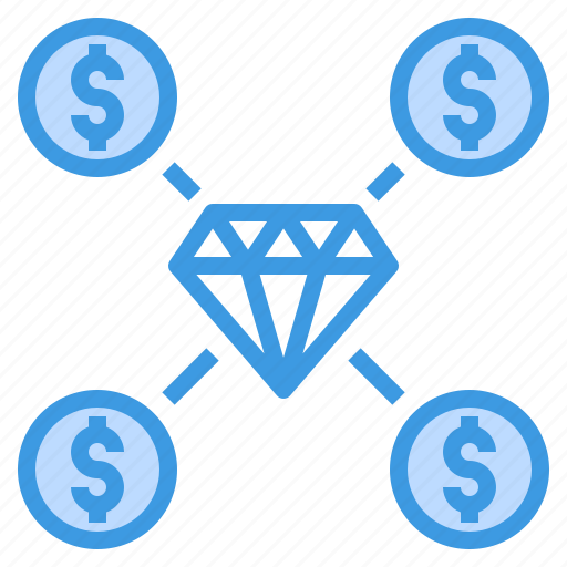 Business, daimond, finance, investment, money icon - Download on Iconfinder
