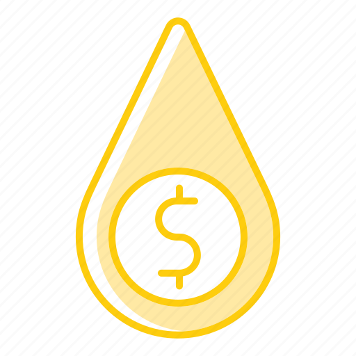 Business, drop, finance, investment, money, resources, water icon - Download on Iconfinder