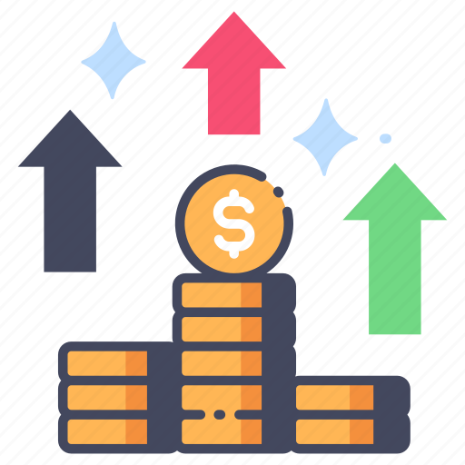 Business, finance, growth, income, increase, money, profit icon - Download on Iconfinder