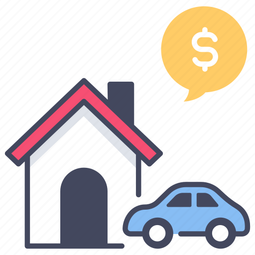 Business, car, house, rent, rental, service, vehicle icon - Download on Iconfinder